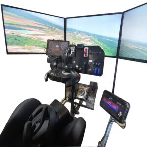 Simulateur motorisé avion voiture pendulaire 2DOF 3DOF